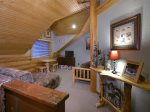 Loft with TV and Additional Sleeping for Kids